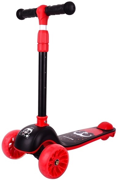 

Самокат DaddyChild HD-007 (6900066521027) Red/Black