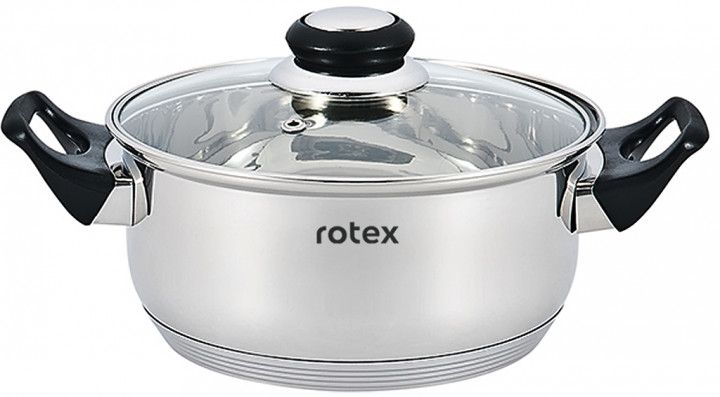 

Каструля з кришкою Rotex Bergamo 1.2 л (RC011-16 Bergamo)