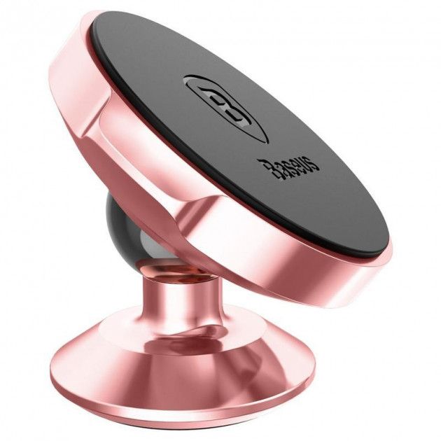

Автотримач для телефону Baseus Small Ears Series Magnetic Bracket (Vertical type) (SUER-BOR) Rose Gold