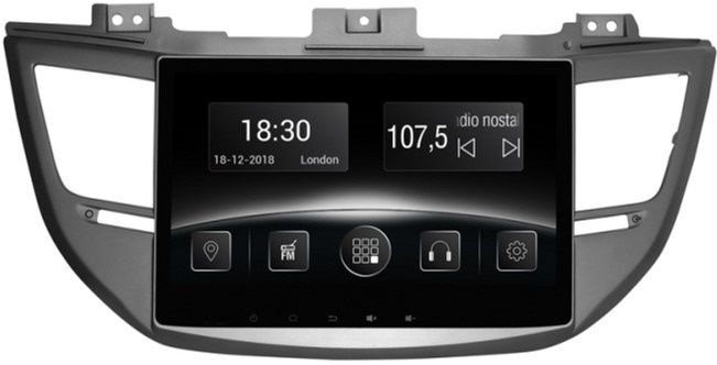 

Автомагнітола штатна Gazer CM6510-TL для Hyundai Tucson (TL) 2015-2017