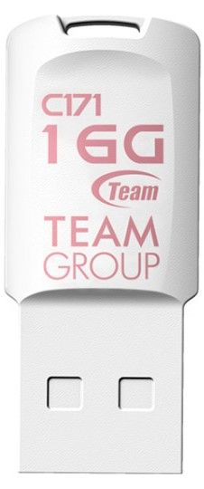 

USB флеш накопичувач Team C171 USB 2.0 16GB (TC17116GW01) White