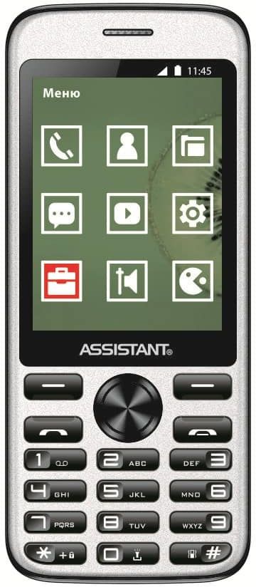 

Мобільний телефон Assistant AS-204 Black