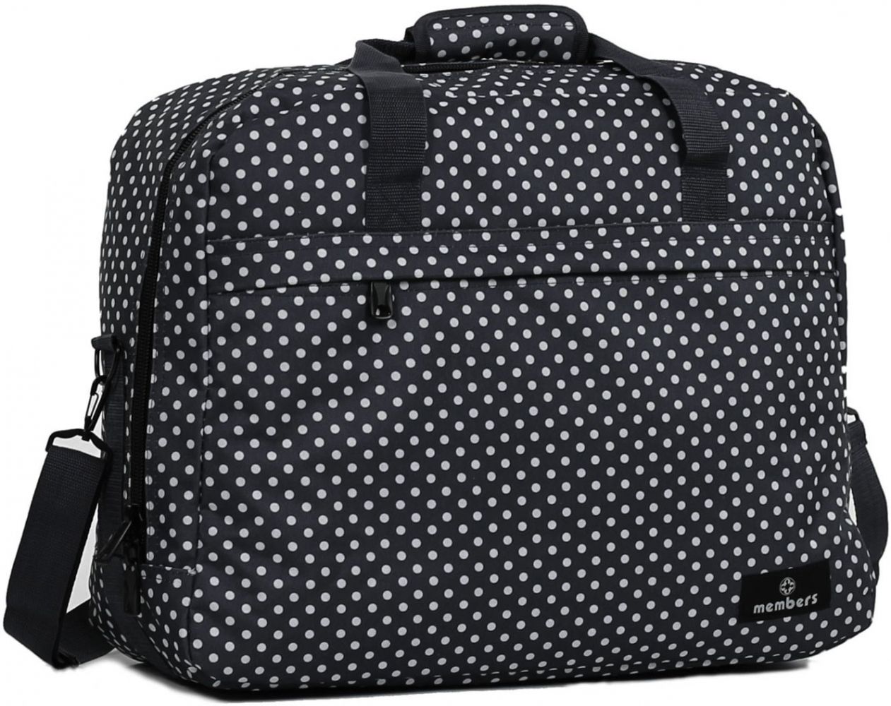 

Дорожня сумка Members Essential On-Board Travel Bag 40 (927837) Black Polka