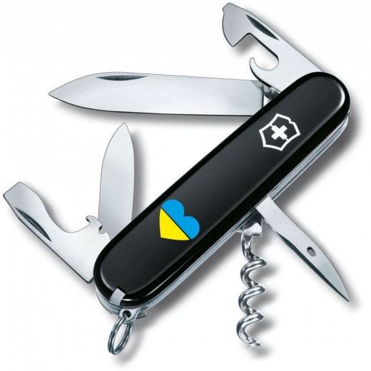 Складной нож Victorinox SPARTAN UKRAINE Сердце сине-желтое 1.3603.3_T1090u - фото - интернет-магазин электроники и бытовой техники TTT