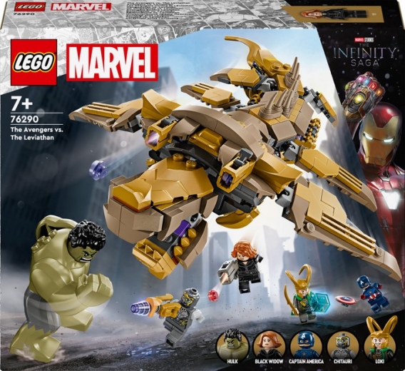 Конструктор LEGO Marvel Мстители против Левиафана 347 деталей (76290) - фото - интернет-магазин электроники и бытовой техники TTT