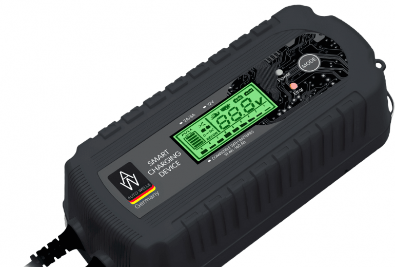 Зарядное устройство Konner&Sohnen AUTO WELLE AW05-1208 DC/AC 2A/8A max.160A/h - фото - интернет-магазин электроники и бытовой техники TTT