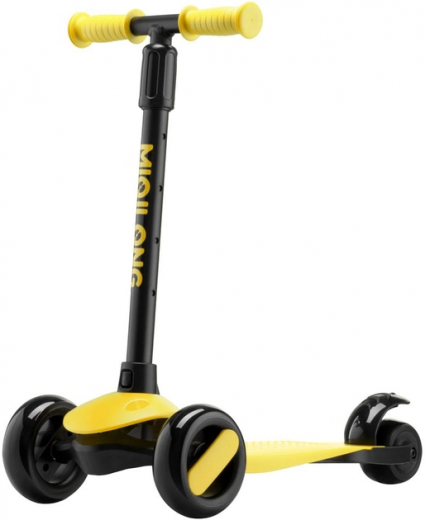Самокат Miqilong Mine Yellow - фото - інтернет-магазин електроніки та побутової техніки TTT