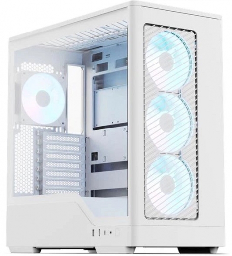 Корпус AeroCool D520A-WT-v1 (ACCM-DS05143.21) White - фото - інтернет-магазин електроніки та побутової техніки TTT