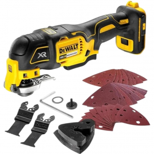 Багатофункціональний інструмент DeWalt 18В (без АКБ та ЗП), (DCS356N) - фото - інтернет-магазин електроніки та побутової техніки TTT