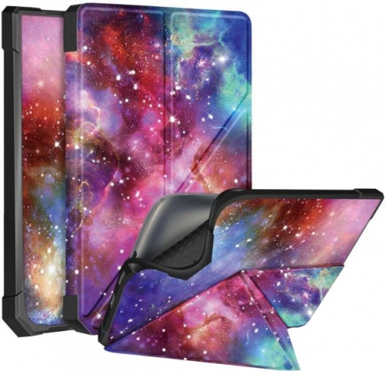 Обкладинка BeCover Ultra Slim Origami для PocketBook 740 Inkpad 3 / Color / Pro (707458) Space - фото - інтернет-магазин електроніки та побутової техніки TTT