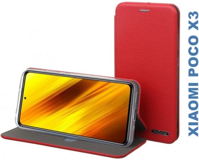Чехол-книжка BeCover Exclusive для Xiaomi Poco X3 / Poco X3 Pro (705748) Burgundy Red  - фото - интернет-магазин электроники и бытовой техники TTT
