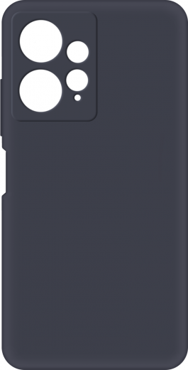 Накладка MAKE Silicone Xiaomi Redmi Note 12 (MCL-XRN12OG) Black - фото - інтернет-магазин електроніки та побутової техніки TTT