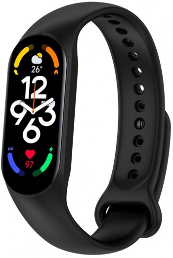 Ремешок BeCover для Xiaomi Mi Smart Band 7 (707476) Black - фото - интернет-магазин электроники и бытовой техники TTT