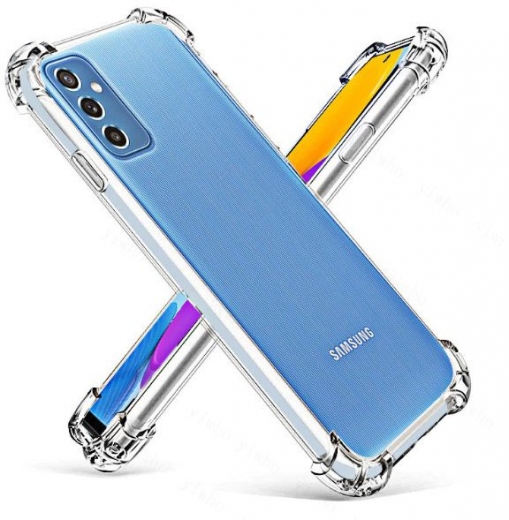 Cиліконовий чохол BeCover Anti-Shock для Samsung Galaxy M23 SM-M236 (707568) Clear - фото - інтернет-магазин електроніки та побутової техніки TTT