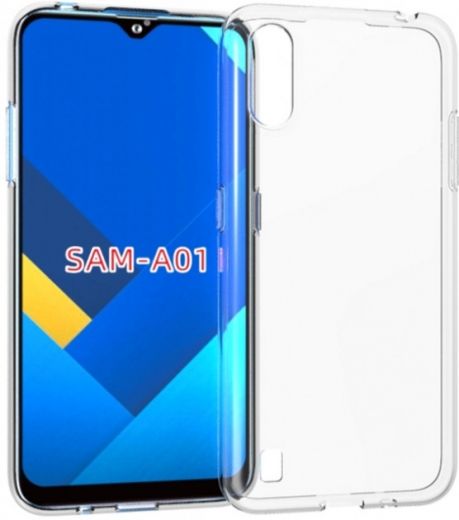 Cиліконовий чохол BeCover для Samsung Galaxy A01 SM-A015 (704640) Transparancy  - фото - інтернет-магазин електроніки та побутової техніки TTT