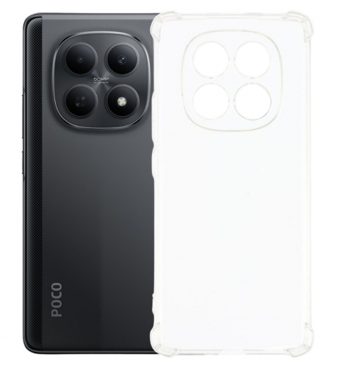 Панель BeCover Anti-Shock для Poco M8 (715072) Clear - фото - интернет-магазин электроники и бытовой техники TTT