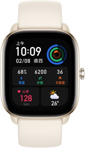 Смарт-часы Amazfit GTS 4 Mini Moonlight White - фото - интернет-магазин электроники и бытовой техники TTT