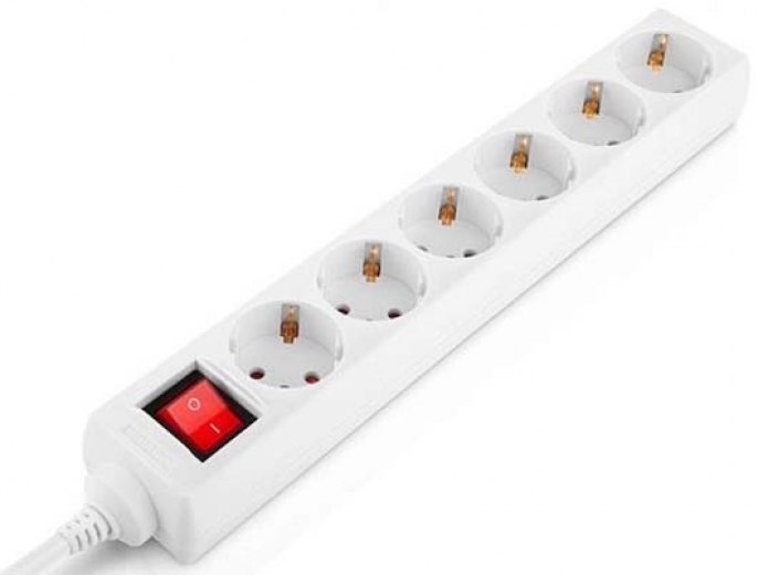 Фильтр питания Real-El RS-Protect M 3м (EL122300027) White  - фото - интернет-магазин электроники и бытовой техники TTT