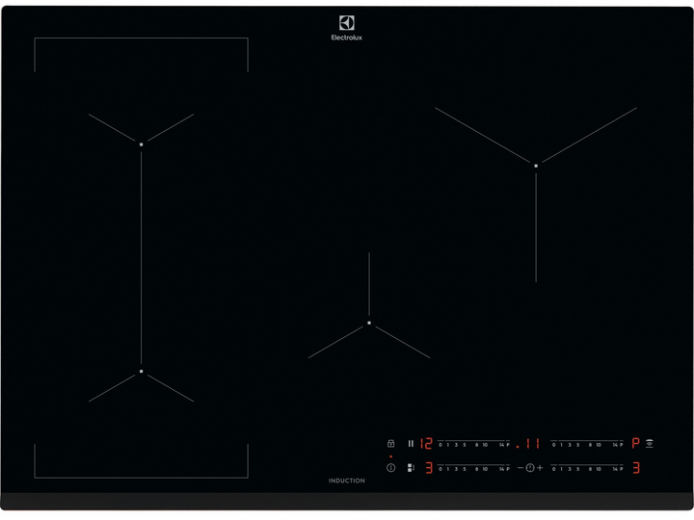 Варильна поверхня індукційна Electrolux EIV734 - фото Варильна поверхня індукційна Electrolux EIV734 - фото - інтернет-магазин електроніки та побутової техніки TTT