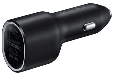 Автомобільний зарядний пристрій Samsung 40W Car Charger (w/o Cable) (EP-L4020NBEGRU) Black - фото - інтернет-магазин електроніки та побутової техніки TTT