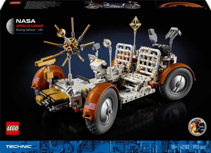 Конструктор LEGO Technic Місячний автомобіль NASA Apollo 1913 деталей (42182) - фото - інтернет-магазин електроніки та побутової техніки TTT