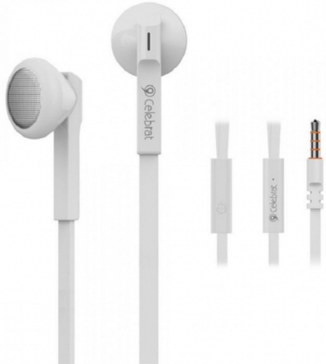 Навушники Celebrat D4 (HF-000040) White - фото Навушники Celebrat D4 (HF-000040) White - фото - інтернет-магазин електроніки та побутової техніки TTT