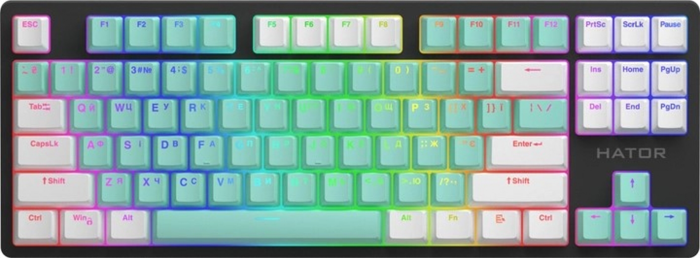 Клавіатура HATOR Rockfall 2 Mecha Signature Edition (HTK-520-BMW) - фото - інтернет-магазин електроніки та побутової техніки TTT