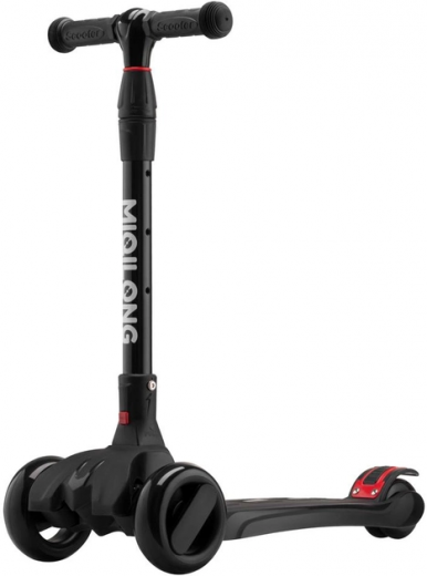 Самокат Miqilong Fargo Black - фото - інтернет-магазин електроніки та побутової техніки TTT