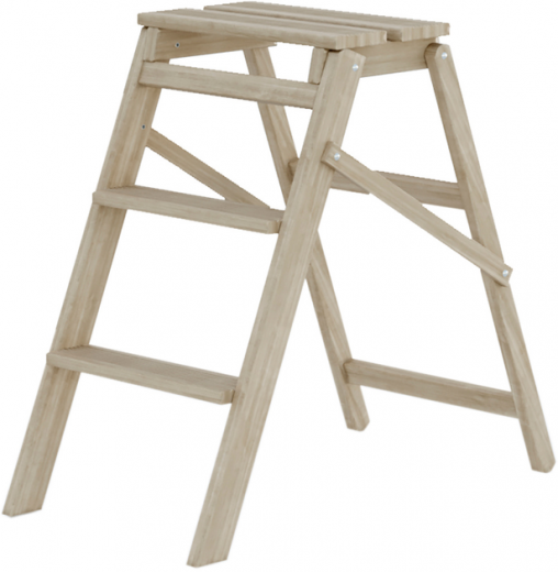 Драбина Colombo Woody 3 щаблі G130LL3W (930886) - фото - інтернет-магазин електроніки та побутової техніки TTT