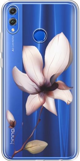 Накладка U-Print Honor 8X Magnolia - фото - интернет-магазин электроники и бытовой техники TTT