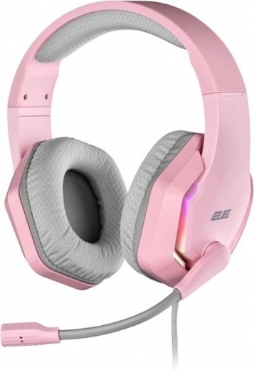 Навушники 2E Gaming HG315 RGB USB 7.1 (2E-HG315PK-7.1) Pink  - фото - інтернет-магазин електроніки та побутової техніки TTT