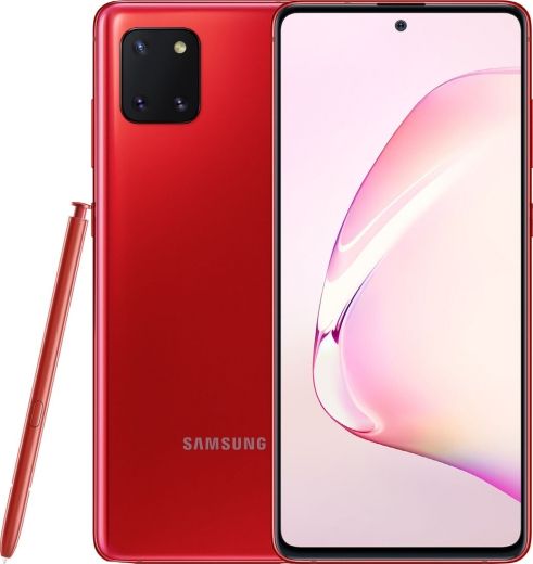 Смартфон Samsung Galaxy Note 10 Lite 6/128GB (SM-N770FZRDSEK) Red - фото - интернет-магазин электроники и бытовой техники TTT