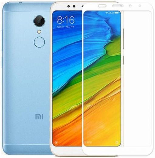 Захисне скло Mocolo Full Cover Xiaomi Redmi 5 Plus White - фото - інтернет-магазин електроніки та побутової техніки TTT