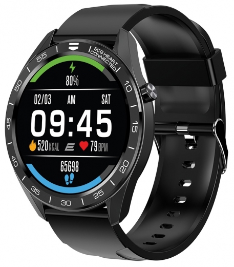 Смарт-часы 2E Motion GT 46 mm Black-Silver - фото - интернет-магазин электроники и бытовой техники TTT