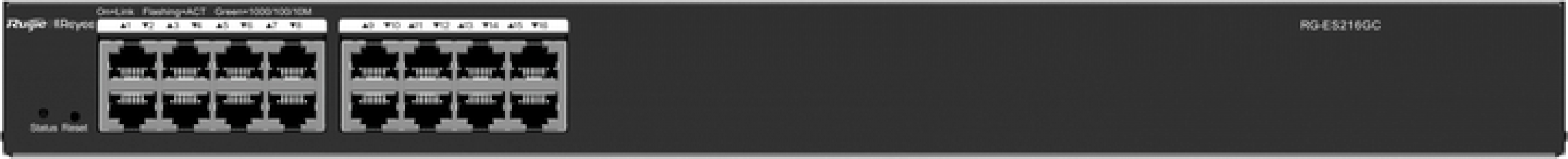 Коммутатор Ruijie Reyee RG-ES216GC-V2 - фото - интернет-магазин электроники и бытовой техники TTT