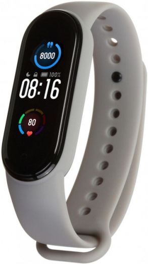 Ремешок Armorstandart для Xiaomi Mi Band 5 Light Grey (ARM57006) - фото - интернет-магазин электроники и бытовой техники TTT