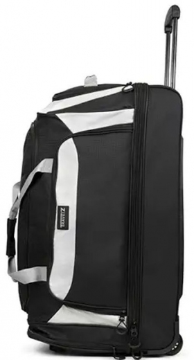 Сумка дорожная на колесах TravelZ Wheelbag Doubleloader 96L (603098) Black  - фото - интернет-магазин электроники и бытовой техники TTT