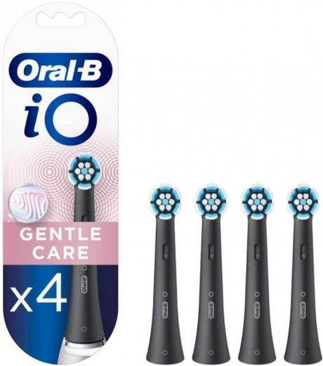 Насадки для электрической зубной щетки Braun Oral-B iO Gentle Care (4 шт) - фото - интернет-магазин электроники и бытовой техники TTT