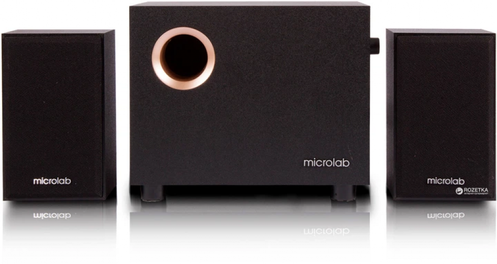 Акустическая система Microlab M-105 Black - фото - интернет-магазин электроники и бытовой техники TTT