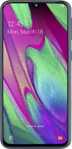 Смартфон Samsung Galaxy A40 4/64GB (SM-A405FZKDSEK) Black - фото - интернет-магазин электроники и бытовой техники TTT