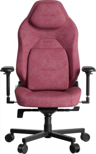 Крісло для геймерів Hator Arc 3 L Velour  (HTC3444L) Orchid Pink - фото - інтернет-магазин електроніки та побутової техніки TTT