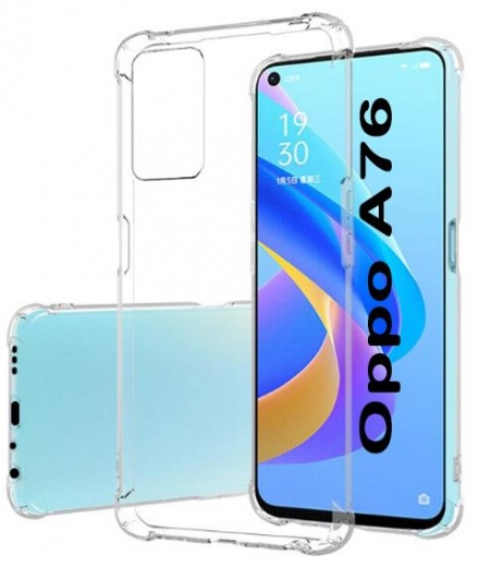 Панель BeCover Anti-Shock для Oppo A76 / Oppo A96 (707887) Clear - фото - интернет-магазин электроники и бытовой техники TTT