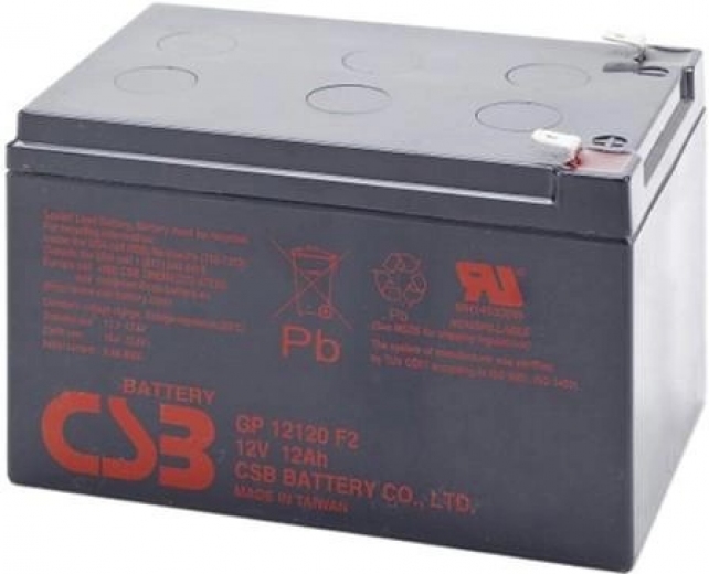 Акумуляторна батарея CSB 12 V 12 Ah (GP12120) - фото - інтернет-магазин електроніки та побутової техніки TTT