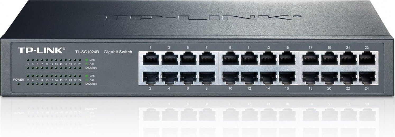 Коммутатор TP-LINK TL-SG1024D - фото - интернет-магазин электроники и бытовой техники TTT
