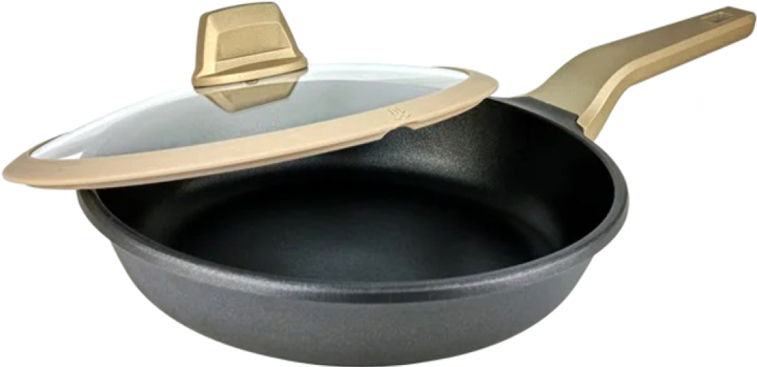 Сковорода Magio с крышкой кованая антипригарная 26 см (MG-1167) - фото Сковорода Magio с крышкой кованая антипригарная 26 см (MG-1167) - фото - интернет-магазин электроники и бытовой техники TTT