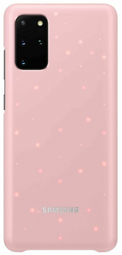 Панель Samsung LED Cover для Samsung Galaxy S20 Plus (EF-KG985CPEGRU) Pink - фото - интернет-магазин электроники и бытовой техники TTT