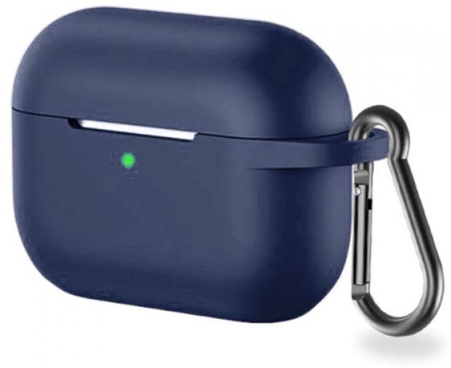 Чохол Silicon BeCover для Apple AirPods Pro (704483) Navy Blue - фото - інтернет-магазин електроніки та побутової техніки TTT