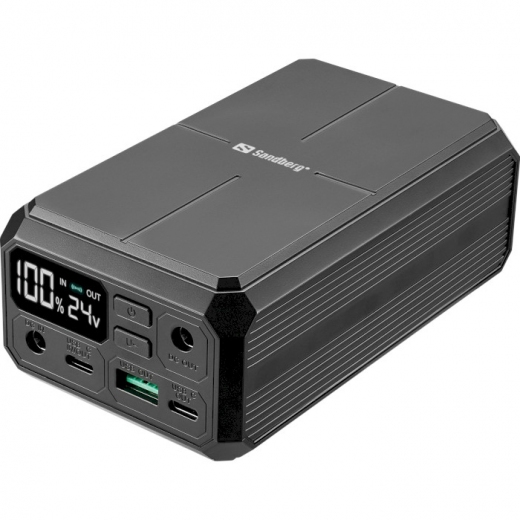 УМБ Sandberg Laptop Powerbank 27000 mAh 100W PD (SAND_421-13) Black - фото - интернет-магазин электроники и бытовой техники TTT