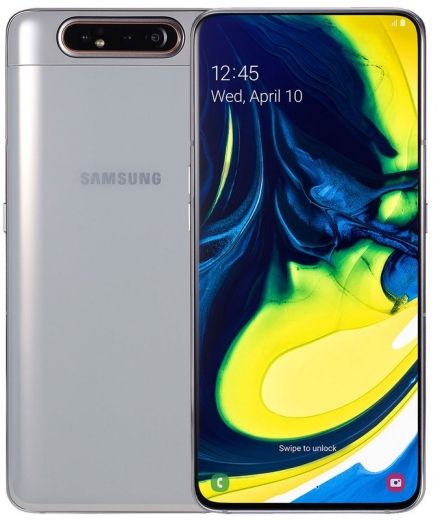 Смартфон Samsung Galaxy A80 2019 A805F 8/128Gb (SM-A805FZSDSEK) Silver - фото - інтернет-магазин електроніки та побутової техніки TTT