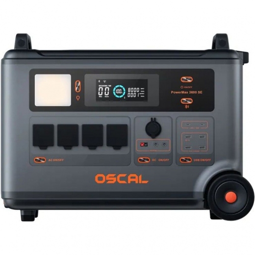Зарядна станція Oscal PowerMax 3600SE - фото - інтернет-магазин електроніки та побутової техніки TTT